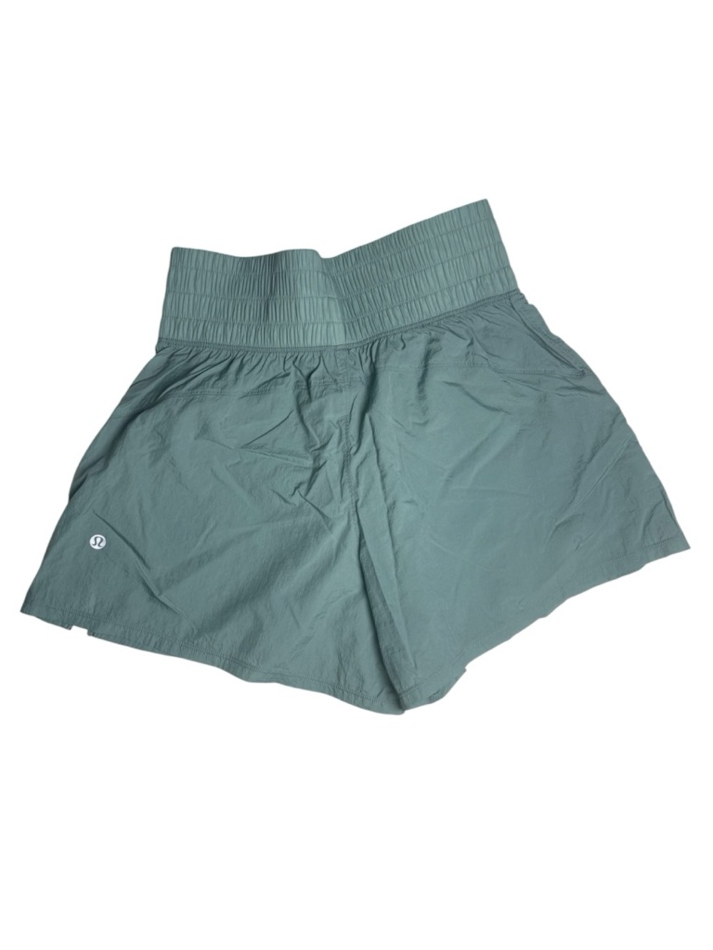 Lululemon Size 6 Crater Blue Super High Rise Training Shorts 4” - Picture 6 of 8